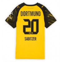 Stroje piłkarskie Borussia Dortmund Marcel Sabitzer #20 Koszulka Podstawowej dla damskie 2025-26 Krótki Rękaw